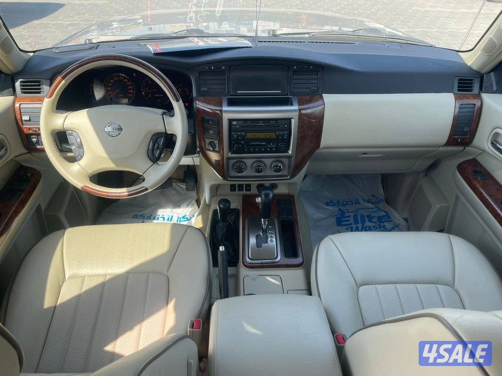 باترول نيسان موديل 2005 عداد 300 صبغ الوكاله.6