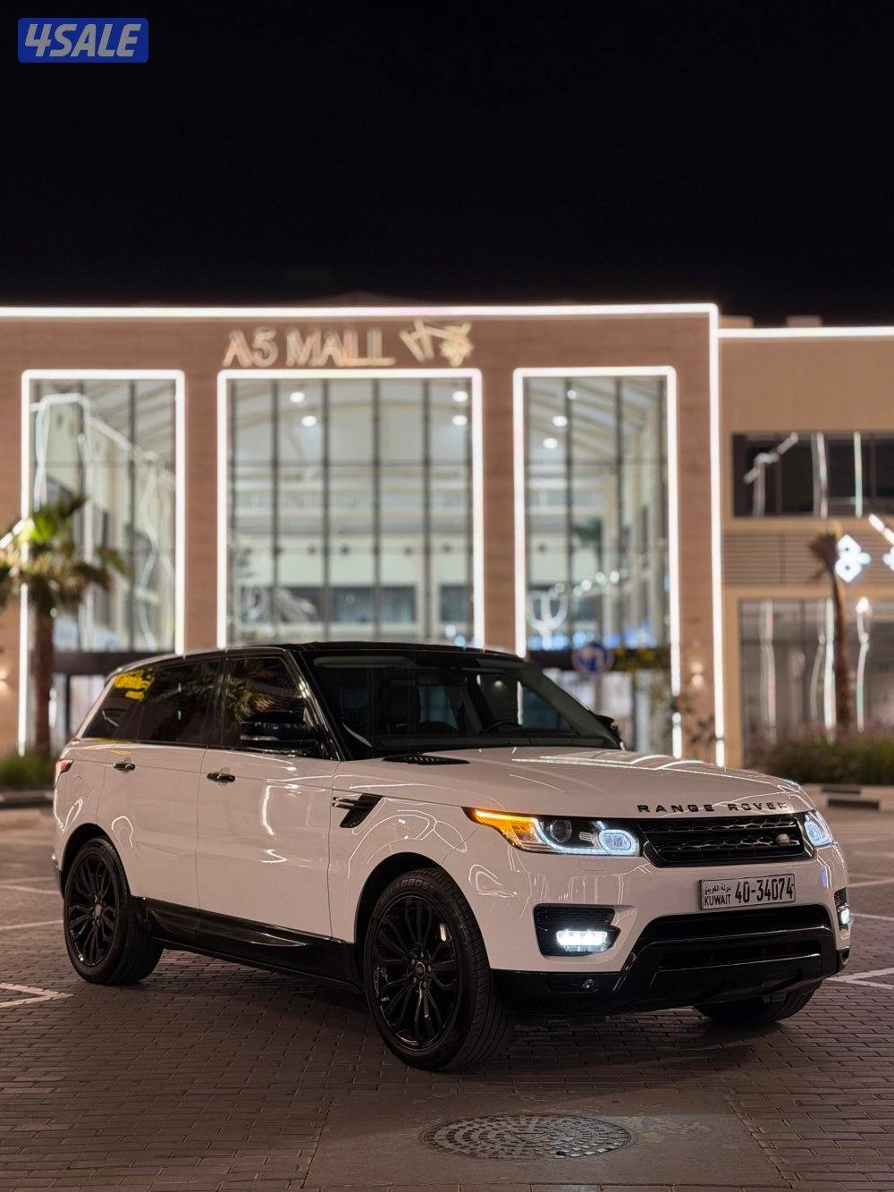 للبيع رنج روفر سبورت 6 سلندر صبغ وكاله 20160