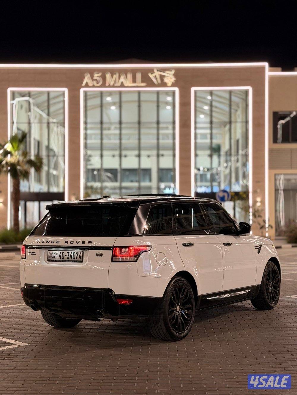 للبيع رنج روفر سبورت 6 سلندر صبغ وكاله 20163