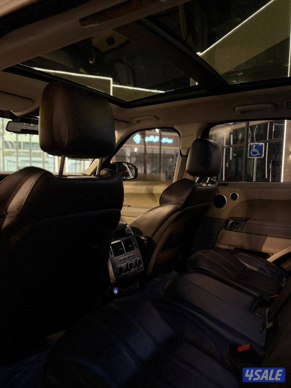 للبيع رنج روفر سبورت 6 سلندر صبغ وكاله 20166