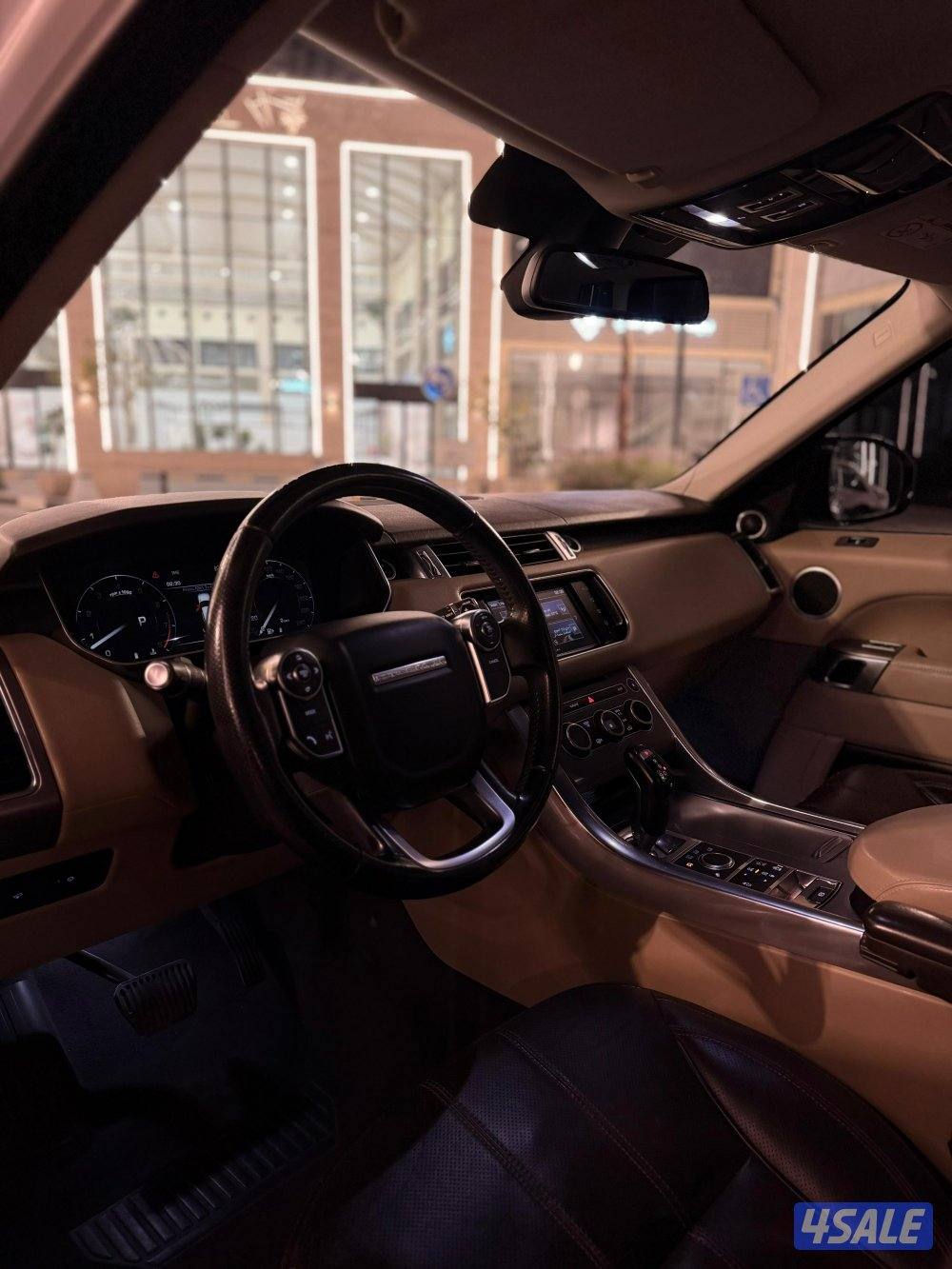 للبيع رنج روفر سبورت 6 سلندر صبغ وكاله 20167