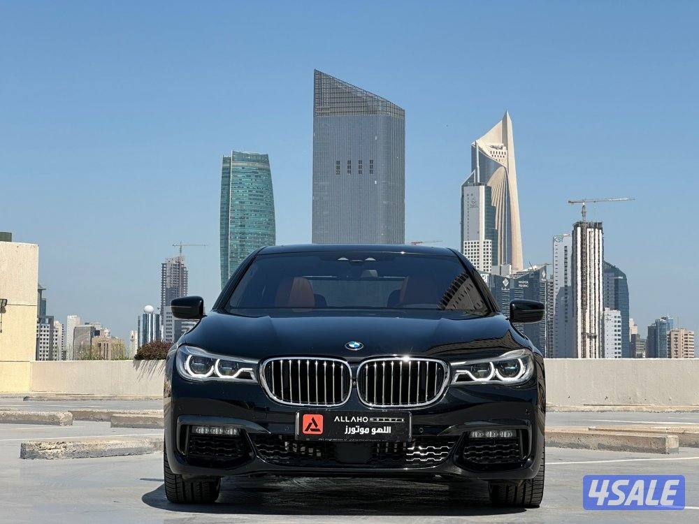 بي ام دبليو750LI موديل2016 عداد26الف وارد الغانم بحاله نادره جداً2