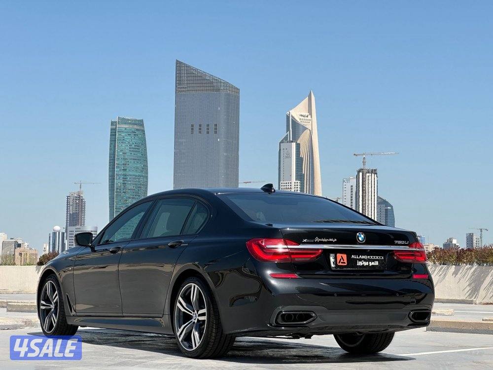 بي ام دبليو750LI موديل2016 عداد26الف وارد الغانم بحاله نادره جداً3