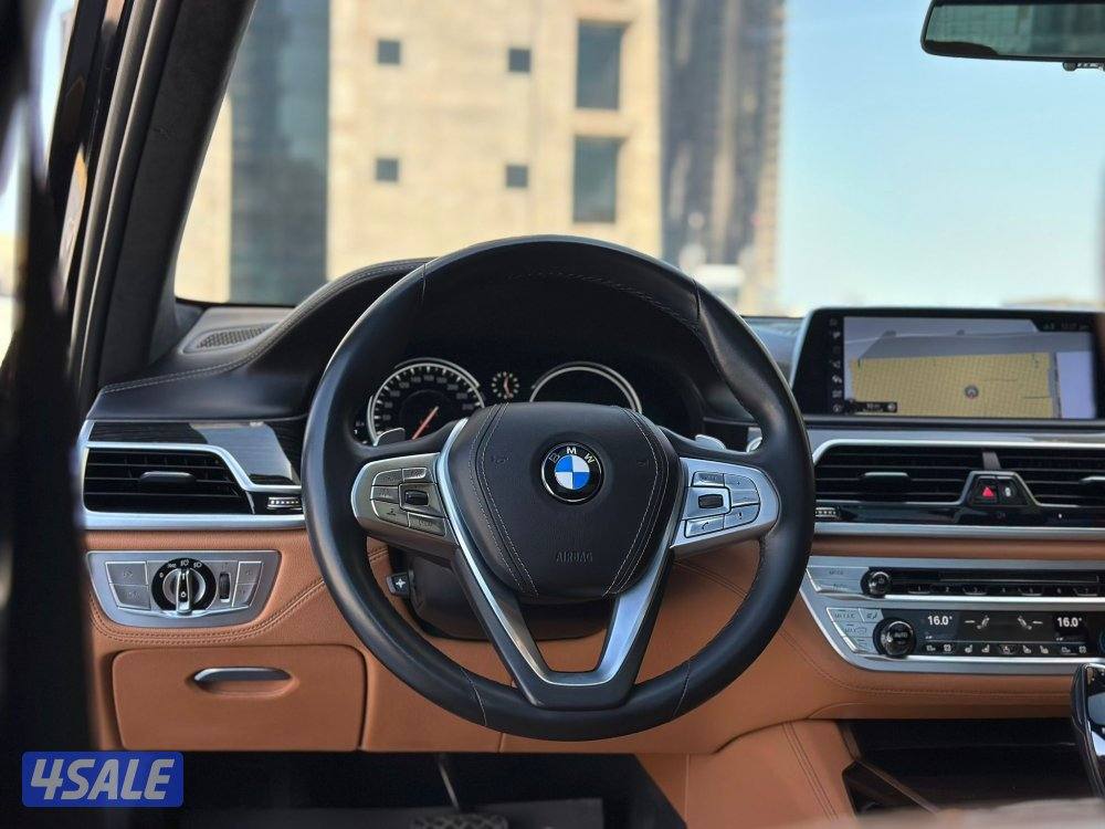 بي ام دبليو750LI موديل2016 عداد26الف وارد الغانم بحاله نادره جداً5