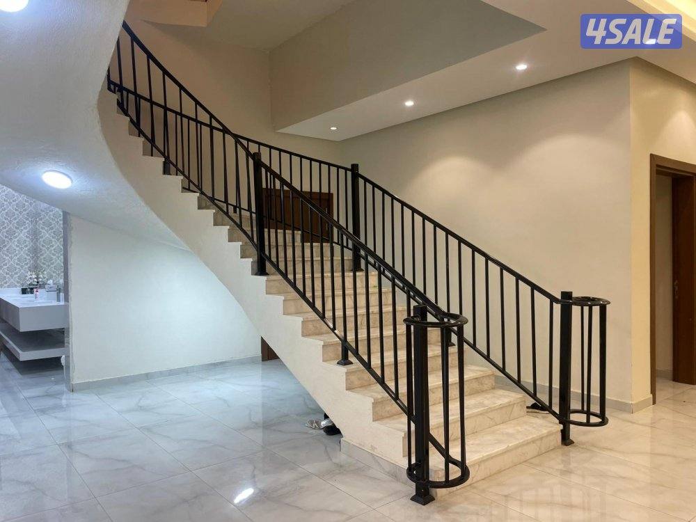 للبيع قسيمه في مدينة صباح الاحمد السكنية دورين وربع شارع وسكه من الخلف6