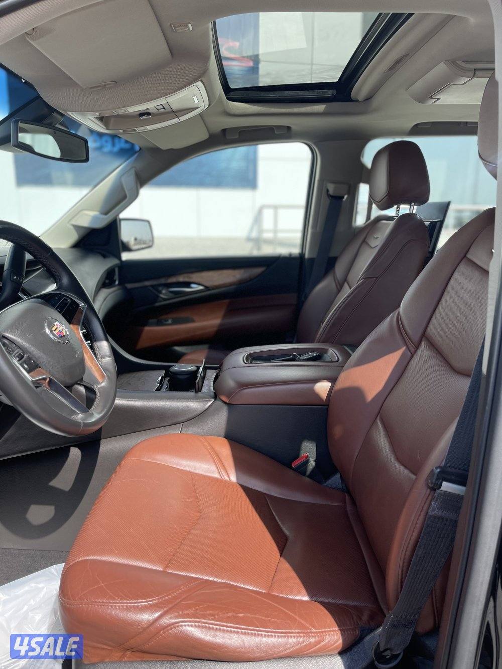 كاديلاك اسكاليد بحالة الوكاله وارد قطر فحص جير مكينه شاصي البدي 3 قطع8