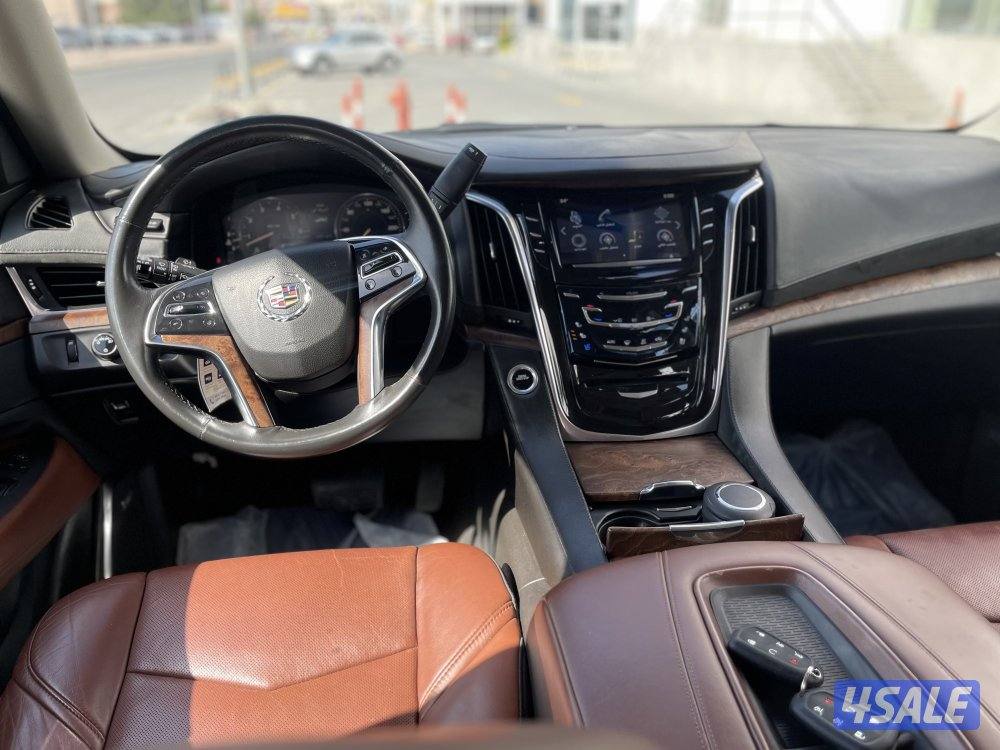 كاديلاك اسكاليد بحالة الوكاله وارد قطر فحص جير مكينه شاصي البدي 3 قطع10