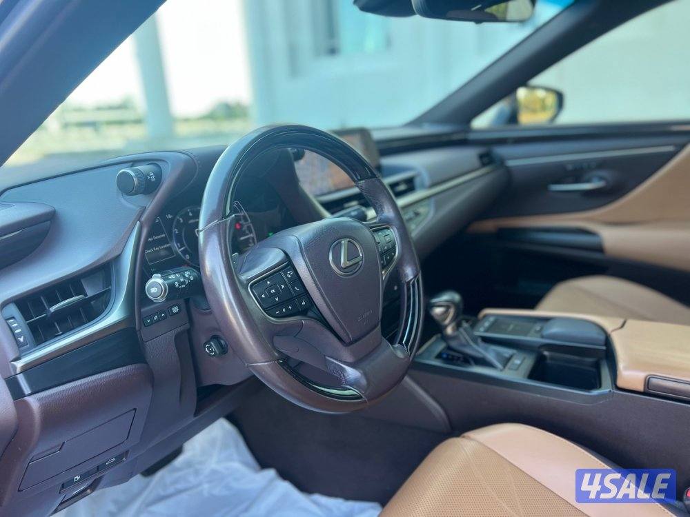 لكزس ES350 موديل ٢٠١٩ الساير صبغ وكاله درجه اولي ماشي ١٢٦ بحاله وكاله10