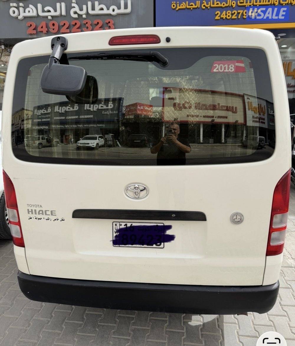 للبيع سياره باص هايس مقفل مودل20183