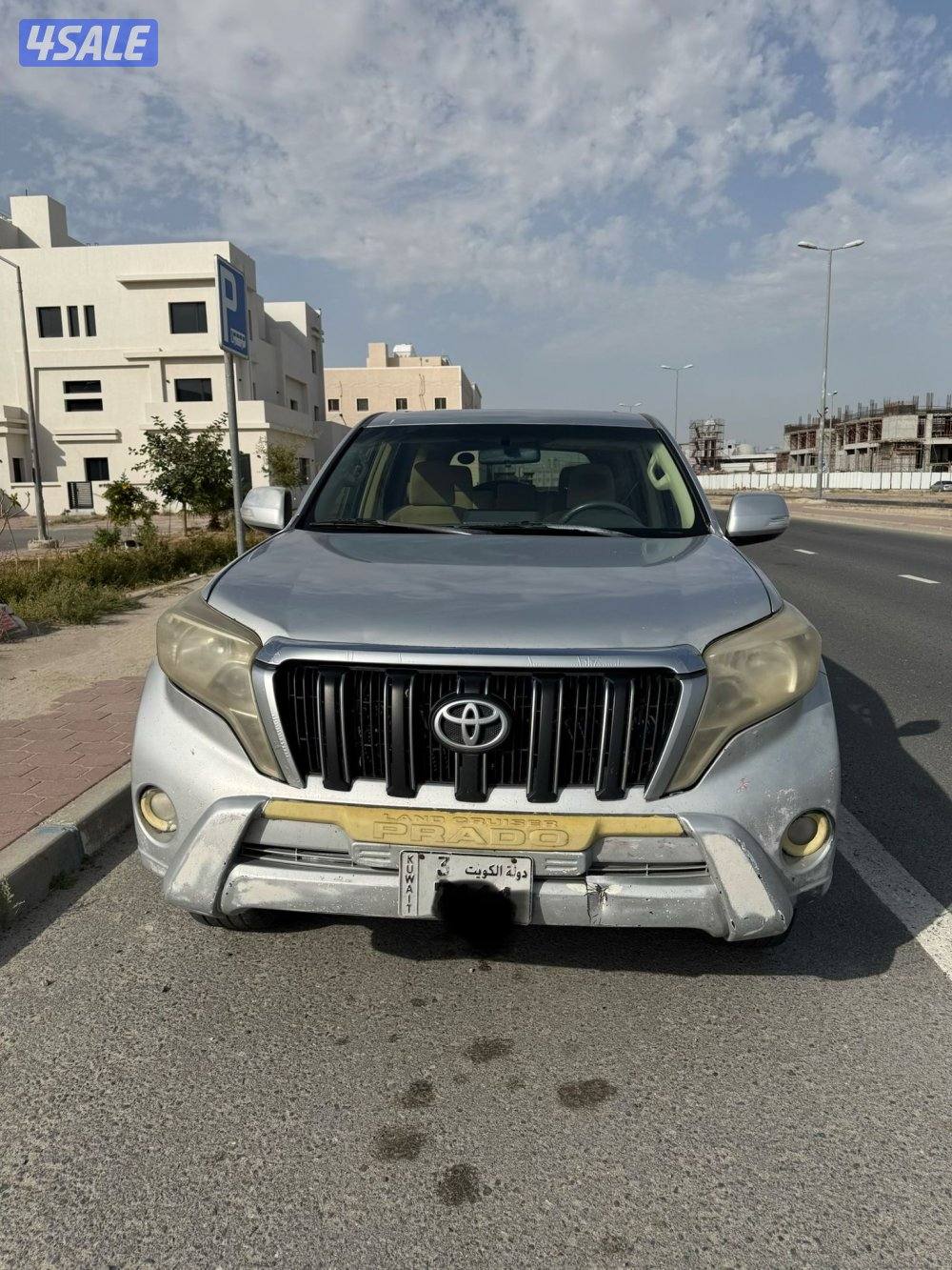 برادو 2014 صبغ وكاله عدا قطعه2