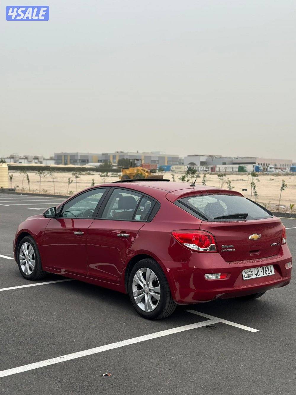 شفروليه كروز LT موديل 2016 عنابي عداد 96 الف بحاله ممتازة2