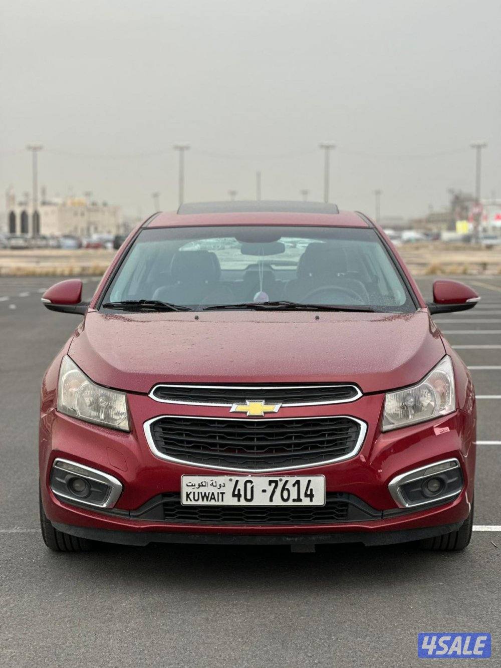شفروليه كروز LT موديل 2016 عنابي عداد 96 الف بحاله ممتازة4