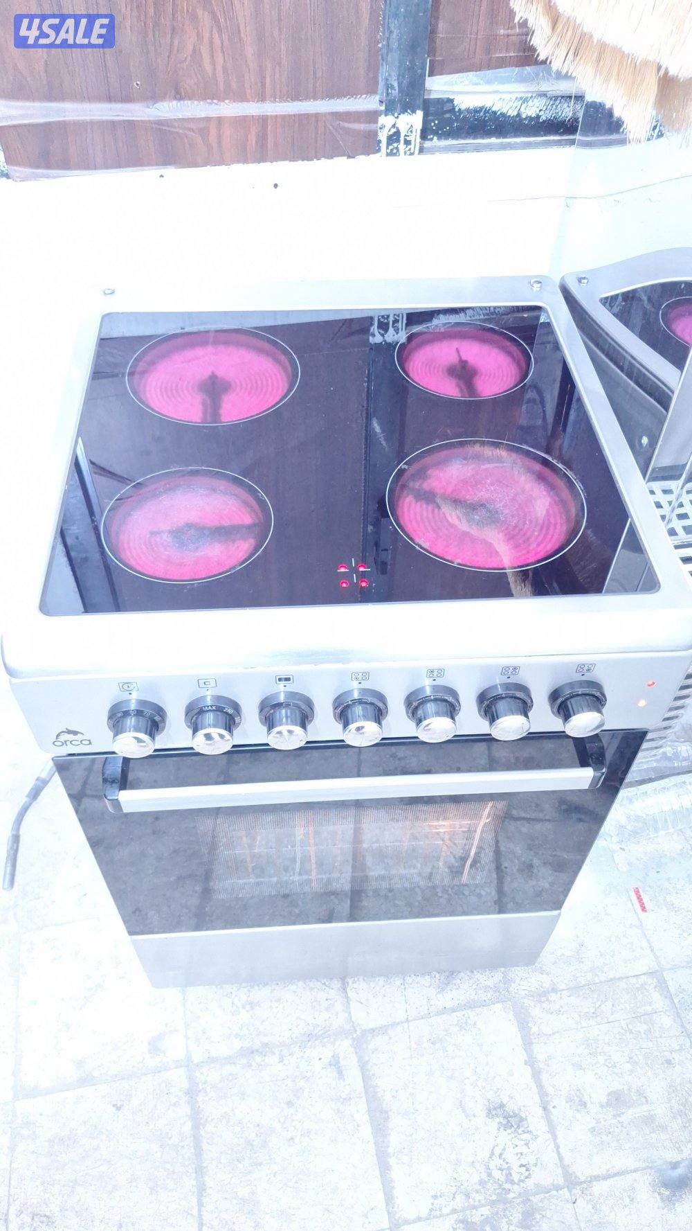 بيع طباخ كهربائي اوركا مقاس 60/60سم بحاله ممتازه مع التوصيل والكفاله1
