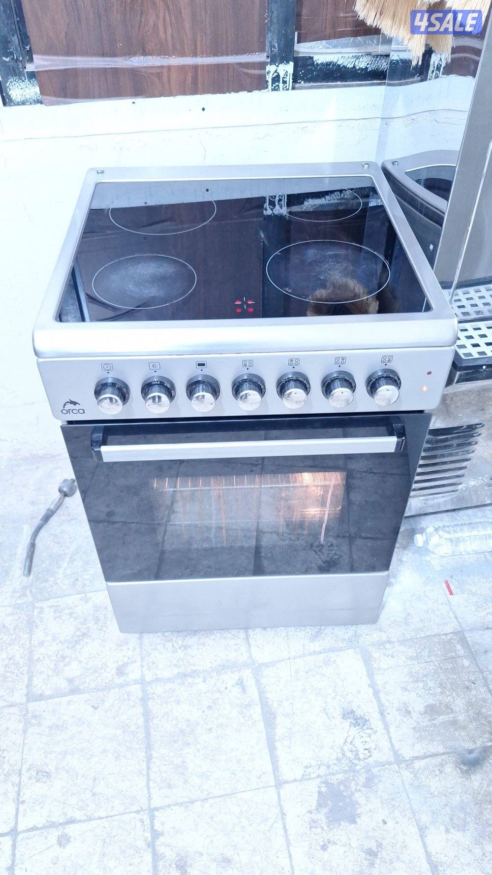 بيع طباخ كهربائي اوركا مقاس 60/60سم بحاله ممتازه مع التوصيل والكفاله3