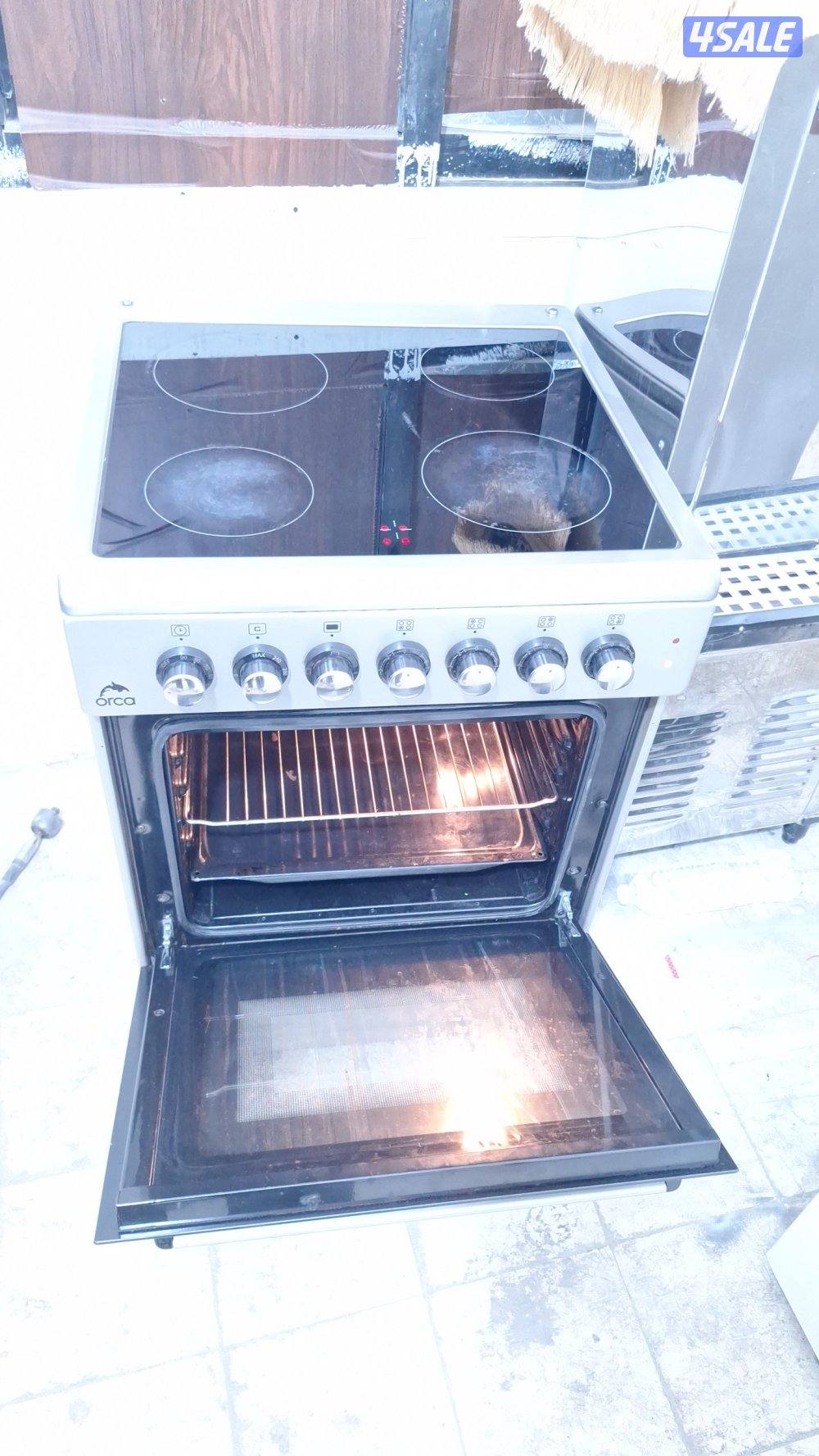 بيع طباخ كهربائي اوركا مقاس 60/60سم بحاله ممتازه مع التوصيل والكفاله4