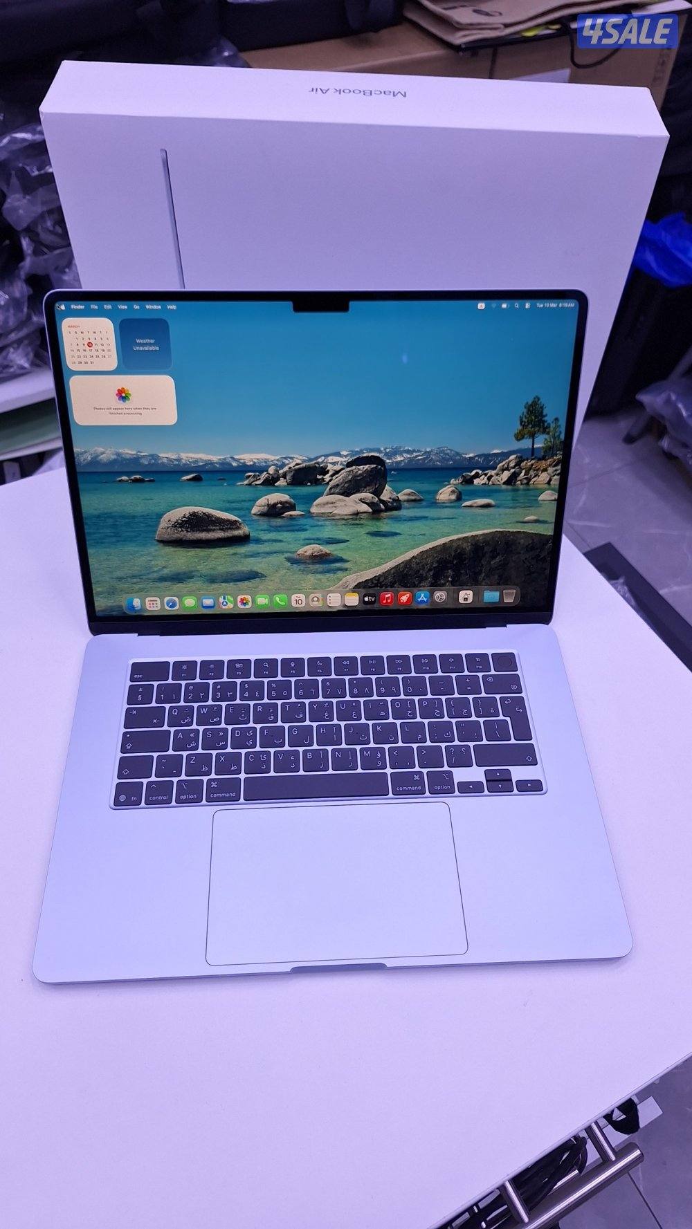 MacBook Air M4 – شاشة 15 إنش – RAM 16GB – استخدام خفيف جداً2