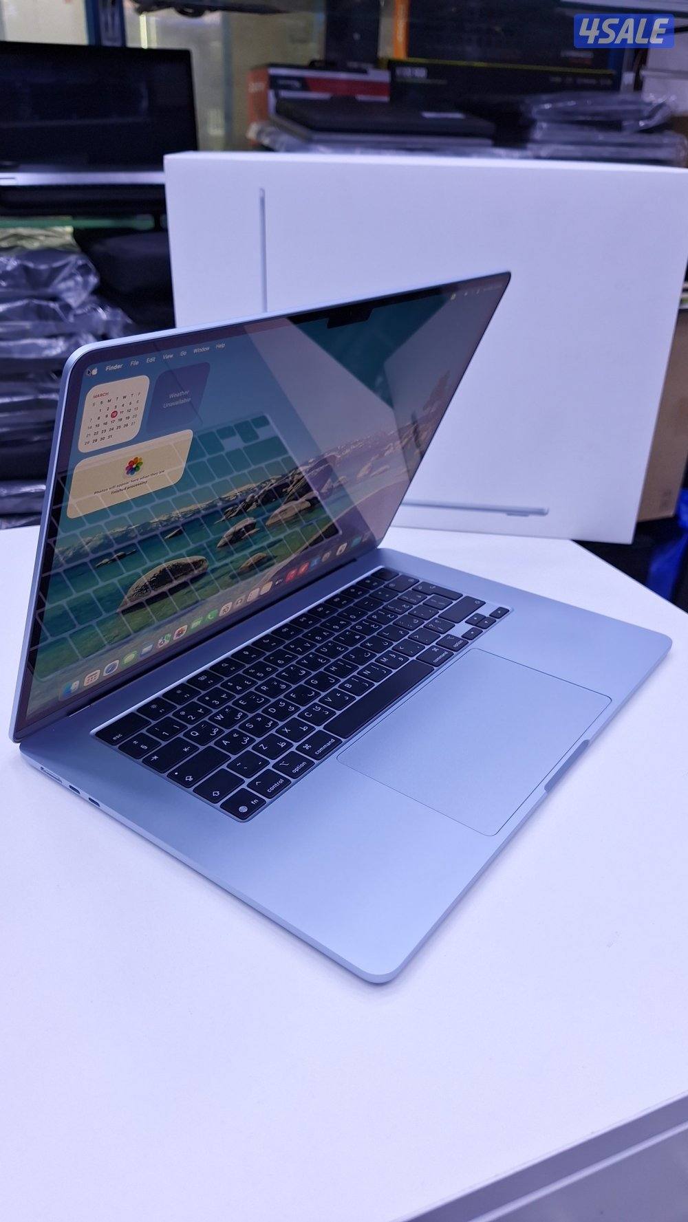 MacBook Air M4 – شاشة 15 إنش – RAM 16GB – استخدام خفيف جداً5