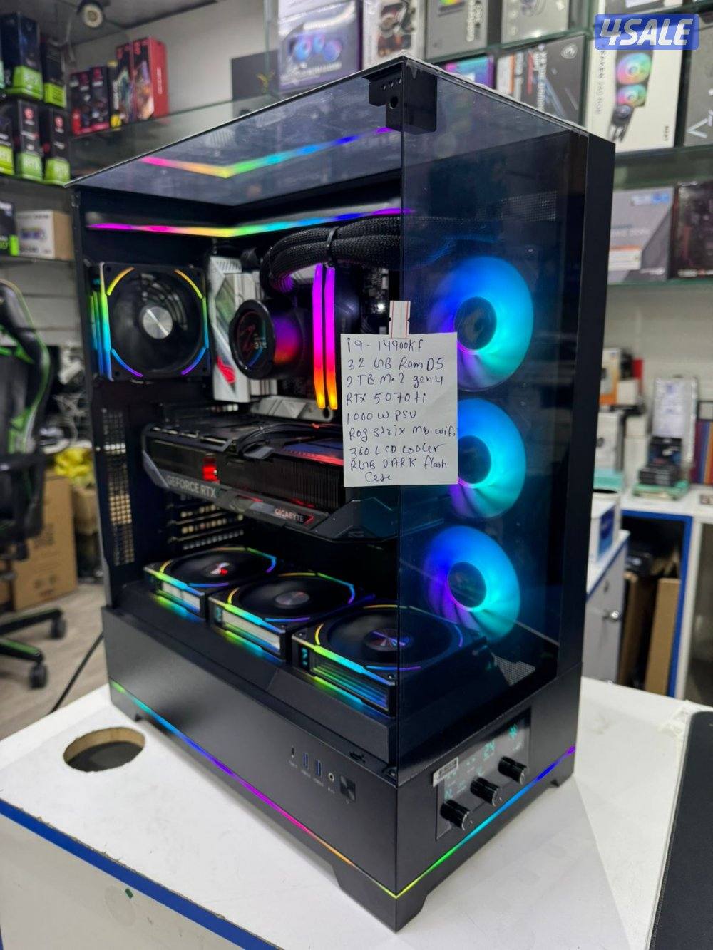 i9 14900kf rtx 5070ti zain pc0