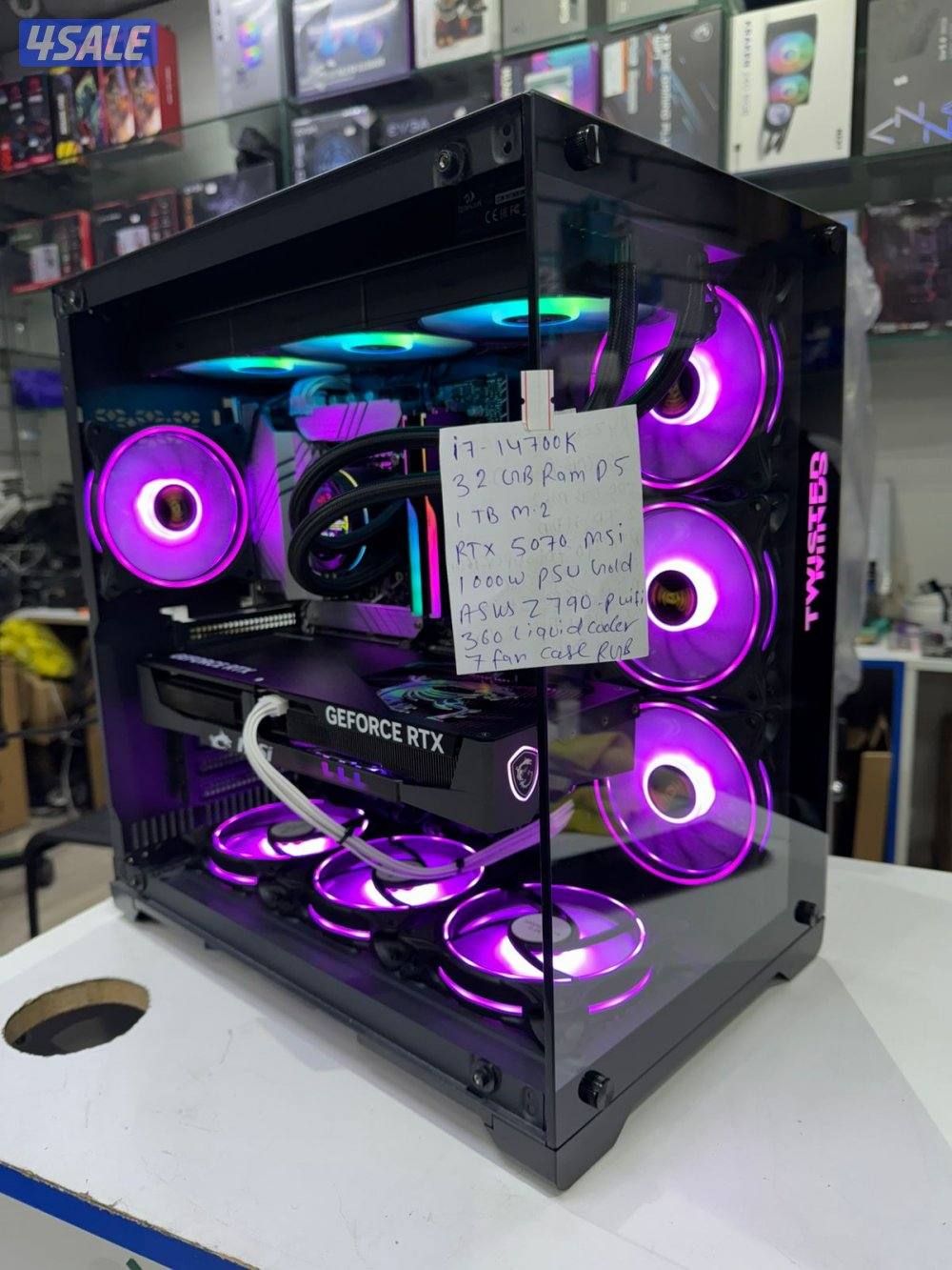 i9 14900kf rtx 5070ti zain pc3