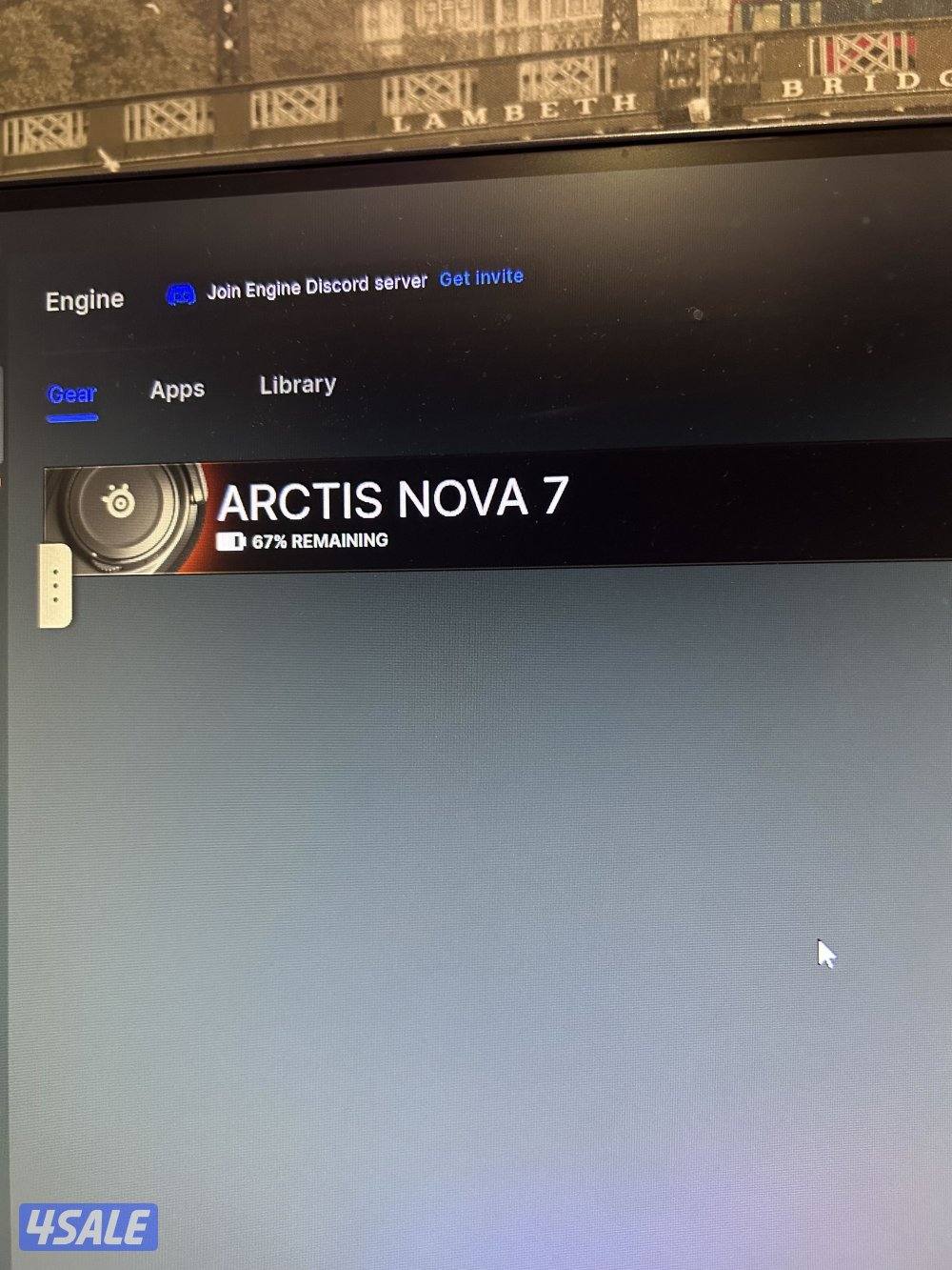 *ARTICS NOVA 7 STEELSERIES HEADPHONES2