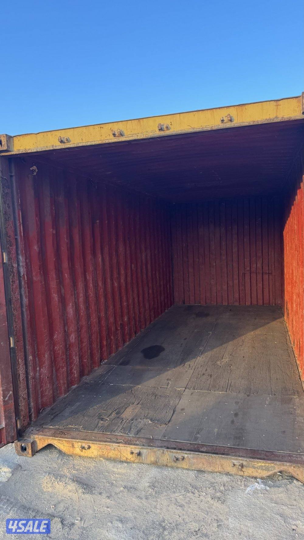 للبيع كونتينر ( حاويه ) 20 قدم 6 متر3