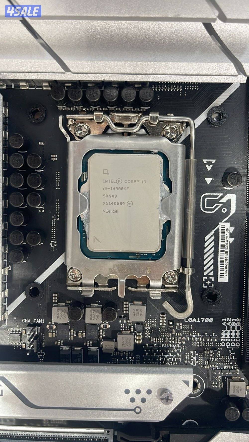 للبيع معالج مع مذربورد i9 جيل 14kf z790 asus prime1