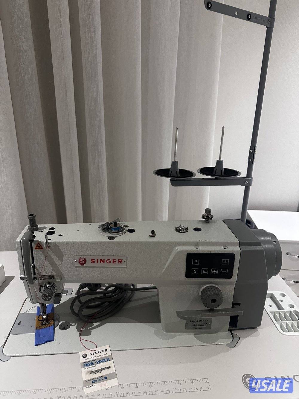 للبيع مكينة خياطة + مكينة تنظيف جديدة لم تستخدم3