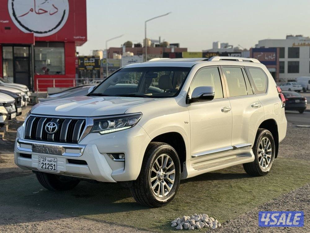 برادو VX - موديل 2020 - عداد 118 - وارد الساير - شرط الفحص0