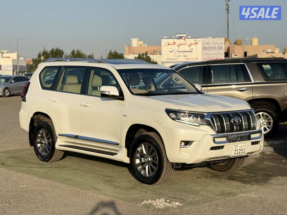 برادو VX - موديل 2020 - عداد 118 - وارد الساير - شرط الفحص1