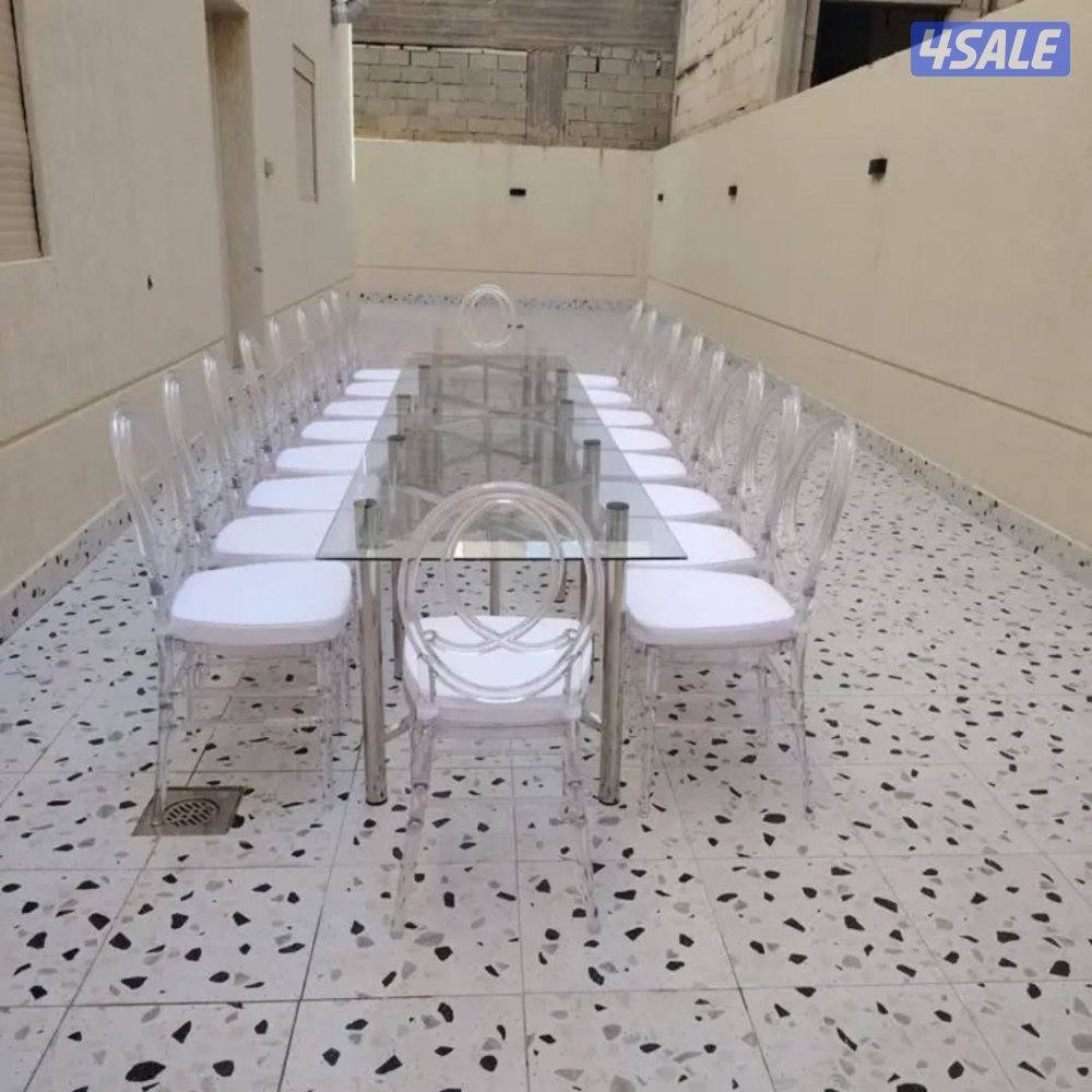 تاجير طاولات وكراسي تظبيط حفله الكويت ف12