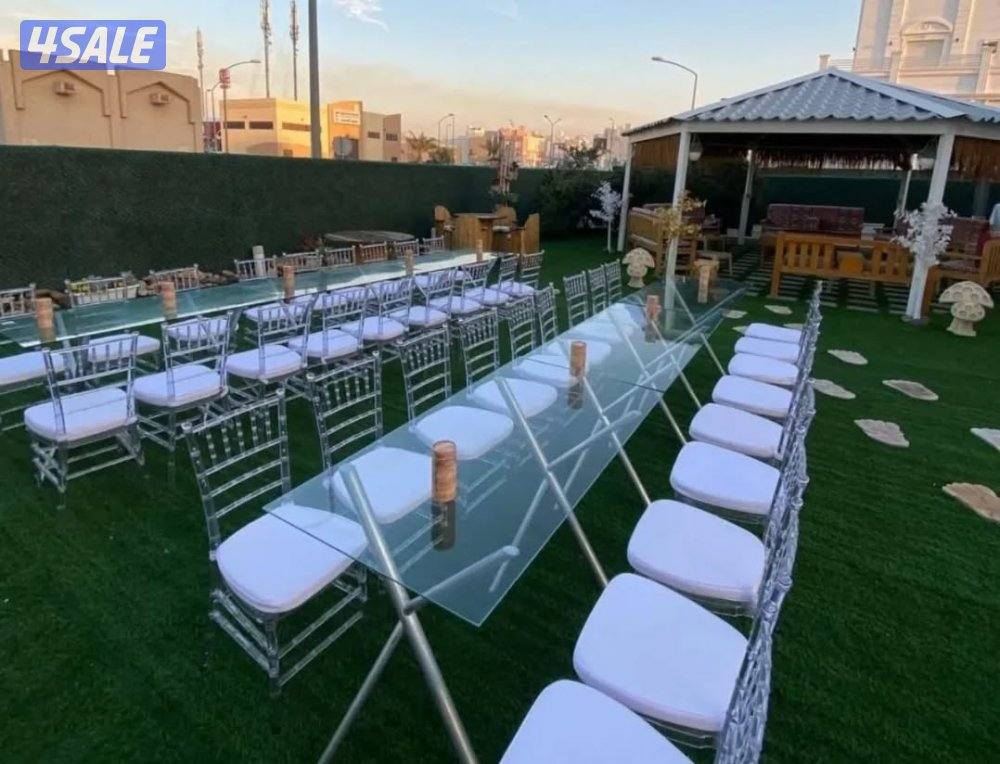 تاجير طاولات وكراسي تظبيط حفله الكويت ف13
