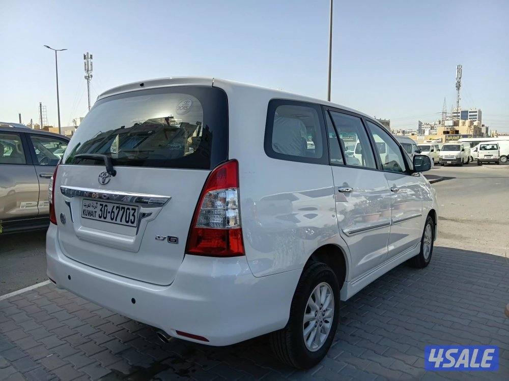 تويوتا أنوفا ٢٠١٥ الساير عداد ٣٤ ألف شرط الفحص صبغ وكاله4