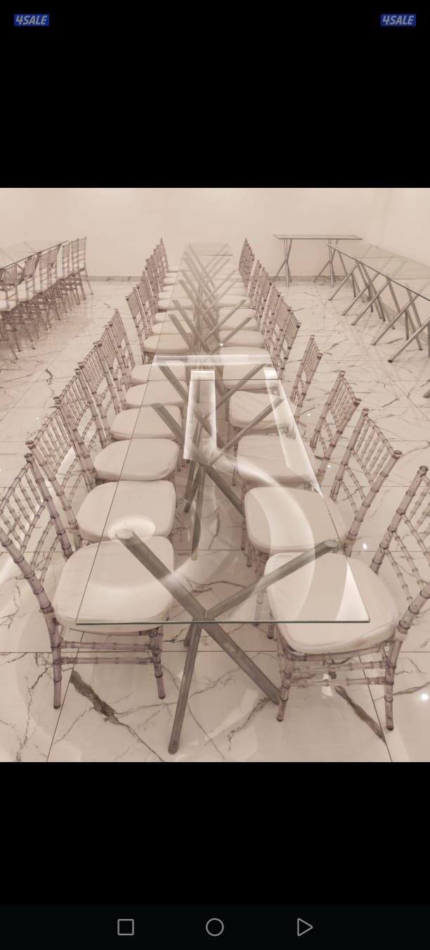 تأجير كراسي وطولات وجميع المستلزمات افراح مناسبات3