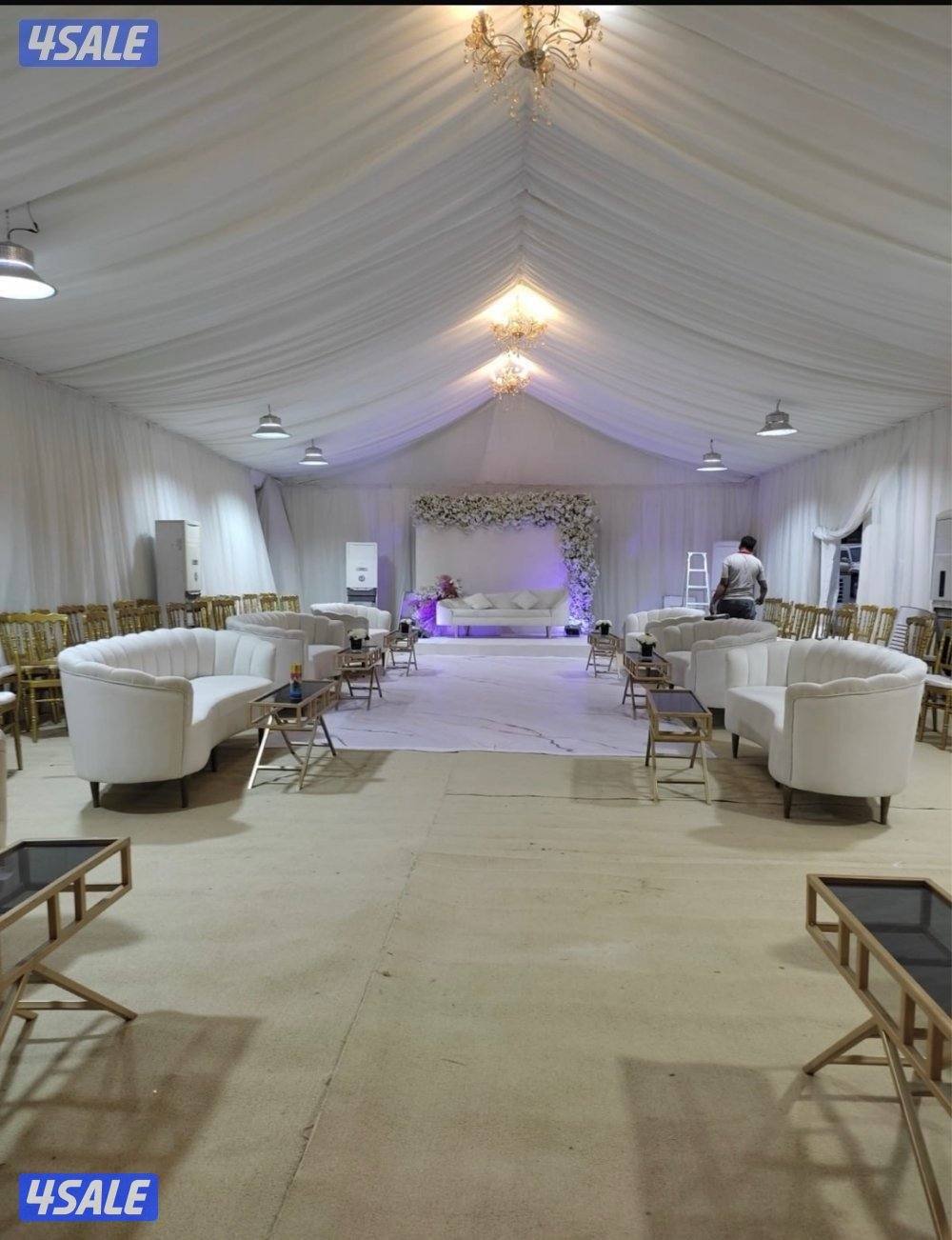 تأجير كراسي وطولات وجميع المستلزمات افراح مناسبات9