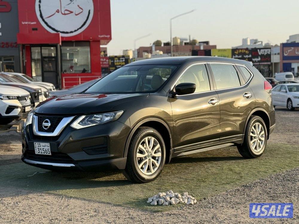 نيسان اكس تريل - موديل 2018 - عداد 198 - وارد الوكاله - شرط الفحص0