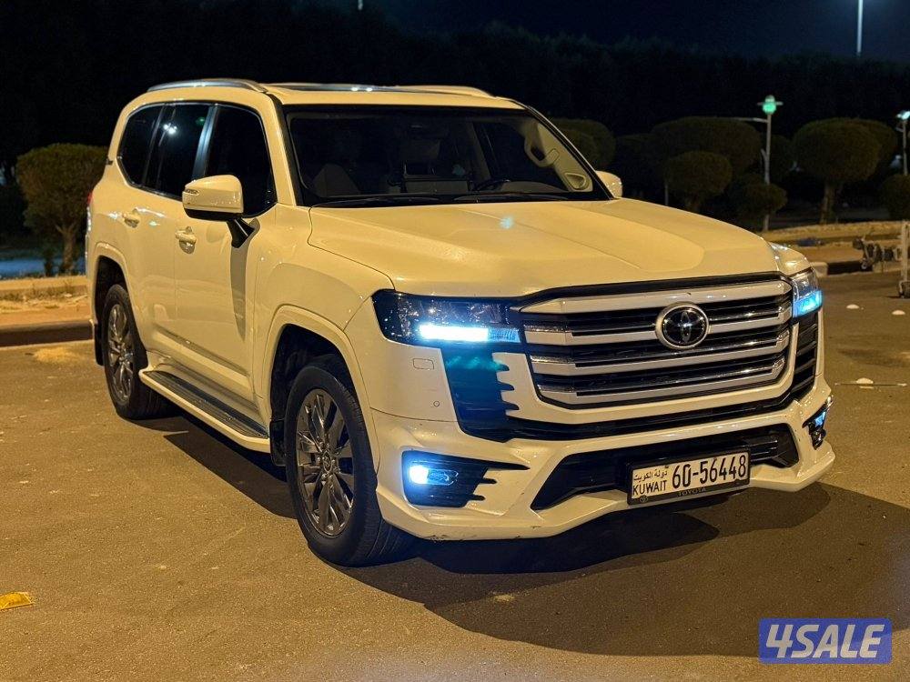 للبيع لاند كروزر ٢٠٢٢ تون تيربو صبغ الوكاله3