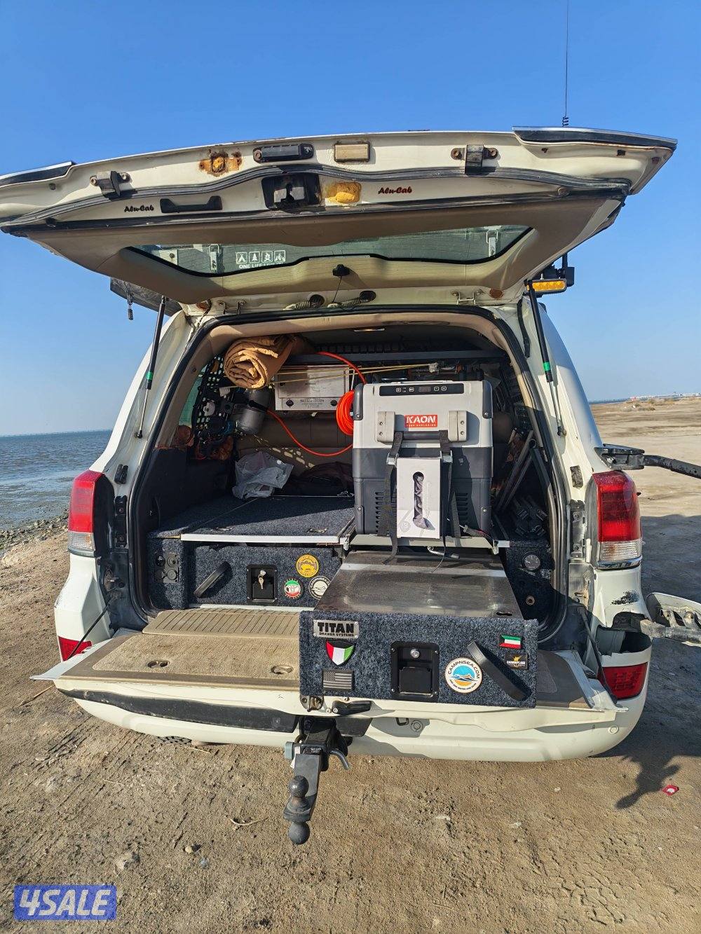 تيوتا لاند كروز VXR 2009 محهز بالكامل للرحلات اوفرلاند5