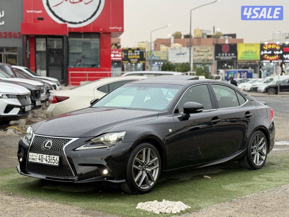 لكزس is350 F - موديل 2016 - عداد 182 - صبغ الوكاله -  شرط الفحص0