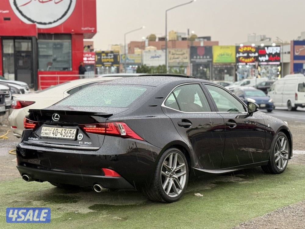لكزس is350 F - موديل 2016 - عداد 182 - صبغ الوكاله -  شرط الفحص3