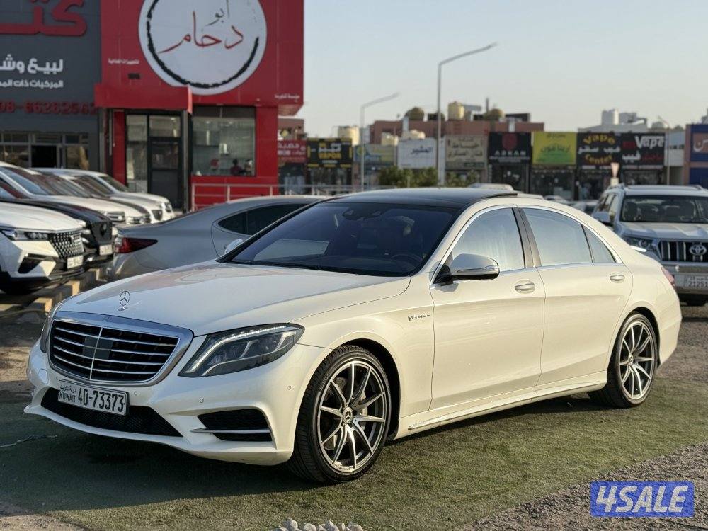 مرسيدس S500 - موديل 2014 - عداد 202 - صبغ الوكاله - شرط الفحص0