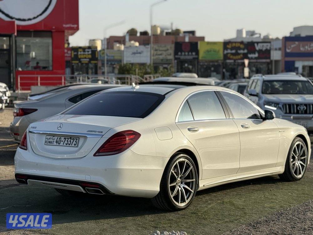 مرسيدس S500 - موديل 2014 - عداد 202 - صبغ الوكاله - شرط الفحص3