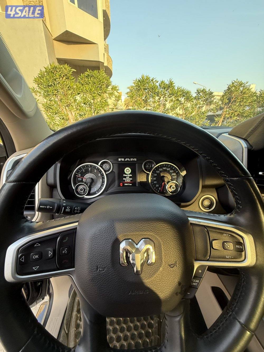 RAM BIGHORN  5.7 HEMI LEATHER WRAPPED DASHCAM NEW TIRES  415 HORSE PWR4