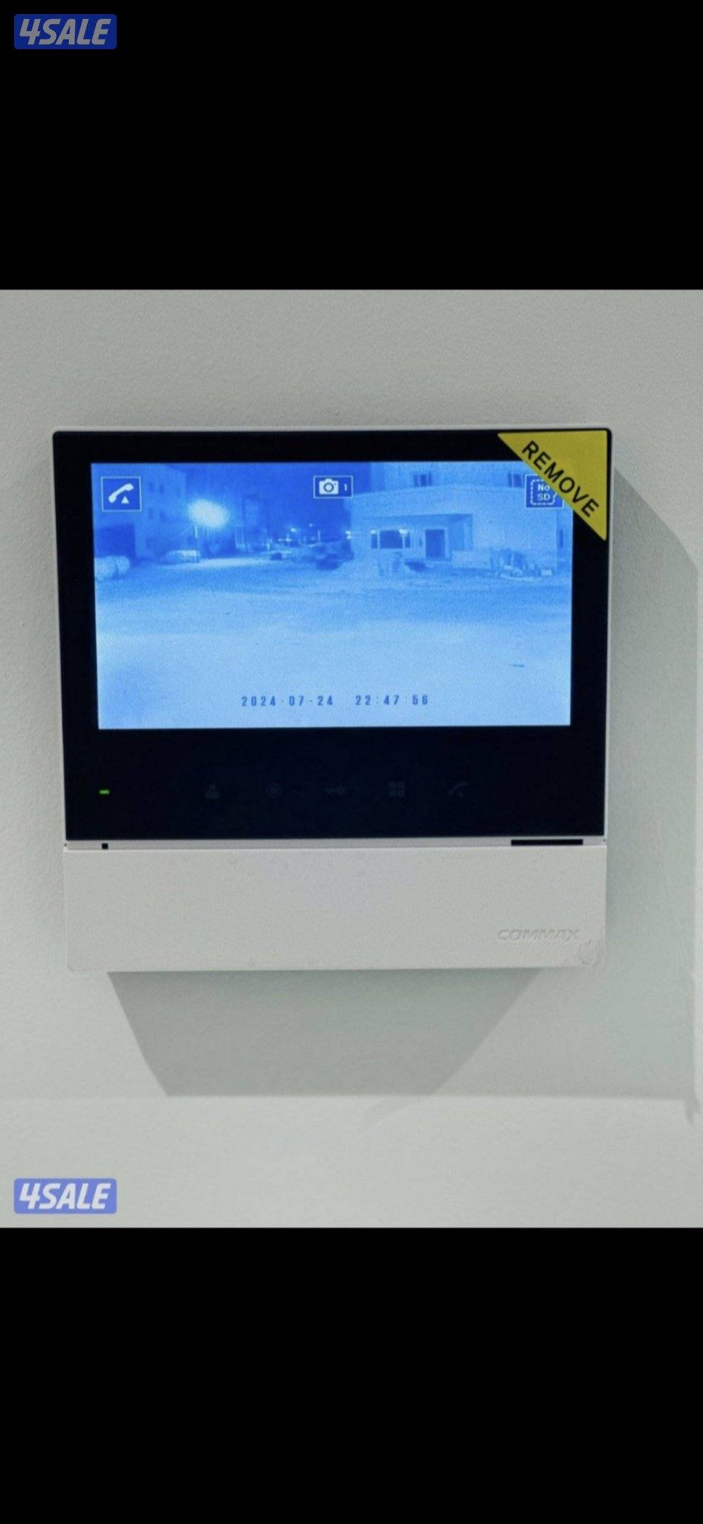 كاميرا طاقه شمسيه متحركه بجميع الاتجاهات صوت وصوره سبيكر مايك6