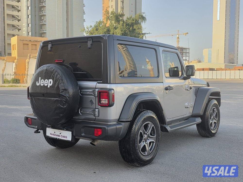 جيب رانجلر سبورت موديل /2018 صبغ الوكاله1