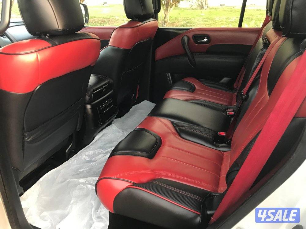 جيب نيسان باترول مديل 2018 لون سلفر7