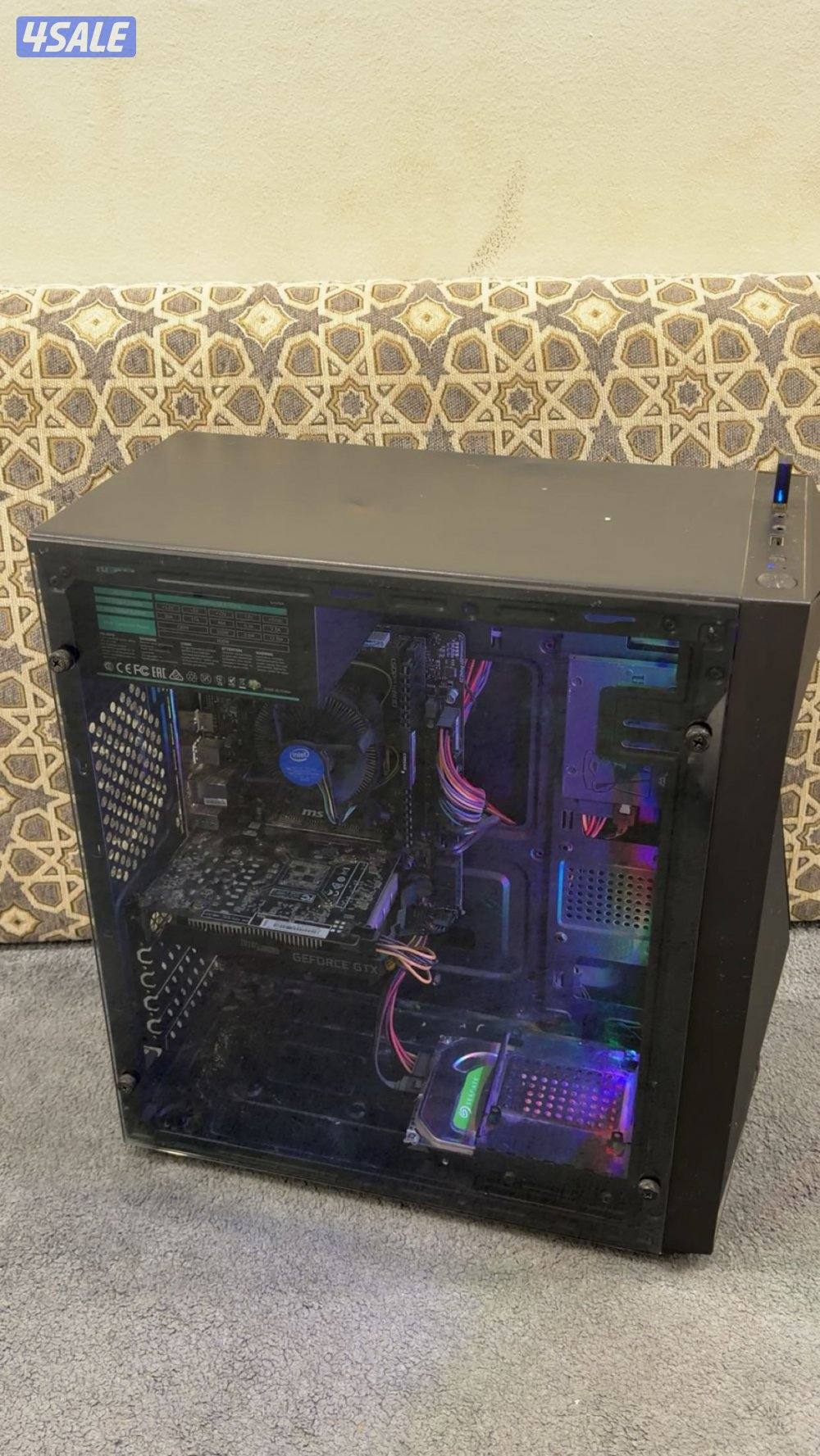 بي سي ماعندي علم عن مواصفاته يشغل فورت نايت و قراند و يمكن يشغل كود1