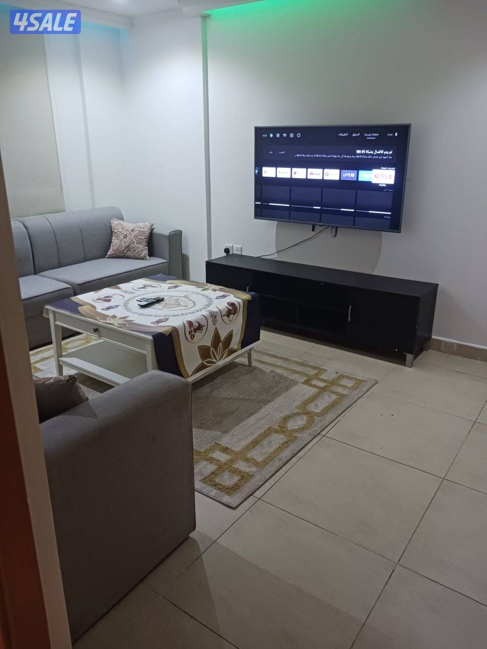 شقق مفروش الإيجار غرفتين وصاله وحمامين ومطبخ1