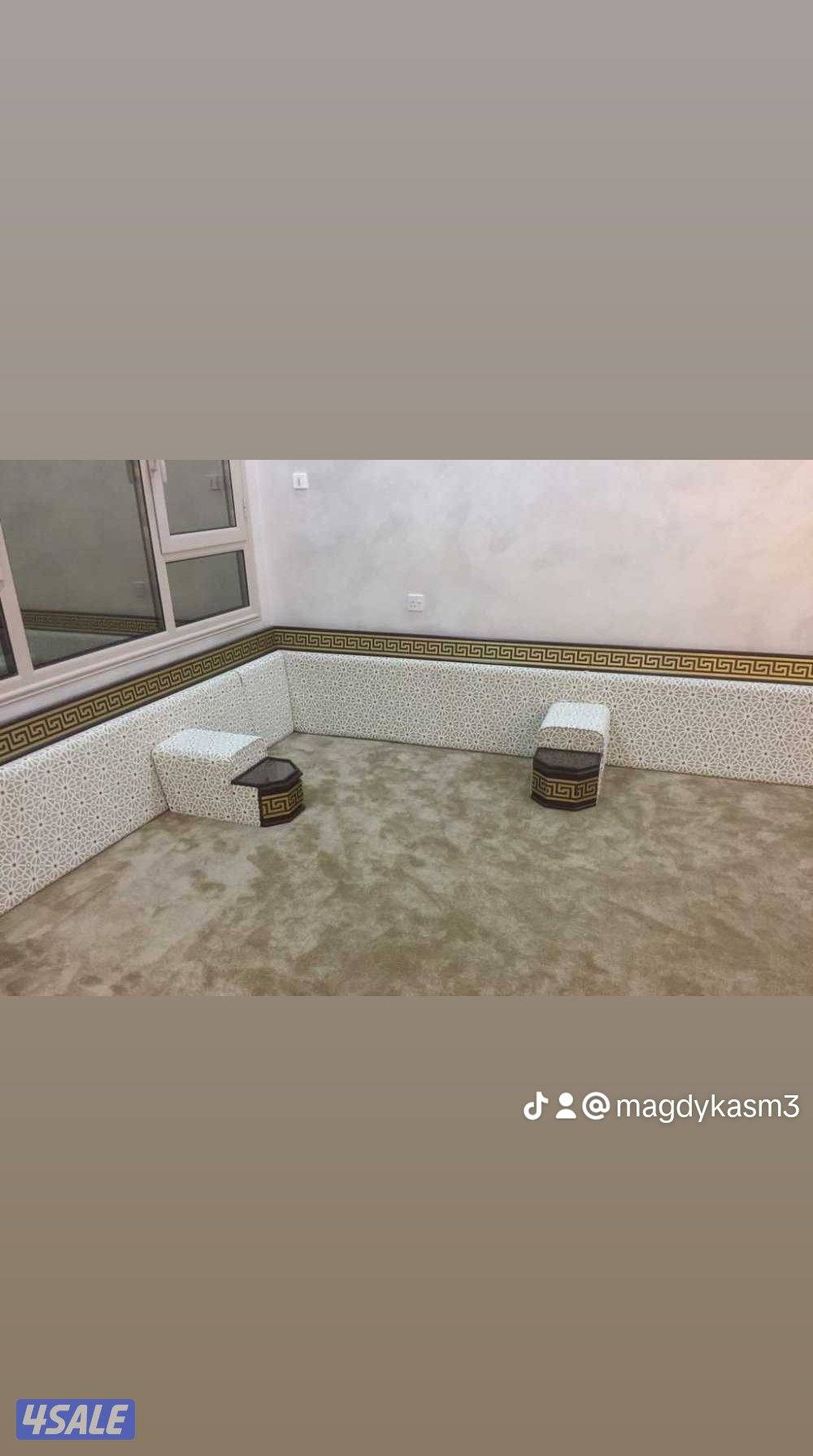 تنجيد وستاير وتفصيل وستائر وتركيب جميعكنب مودرن وستاير لنن وعازل حراري2