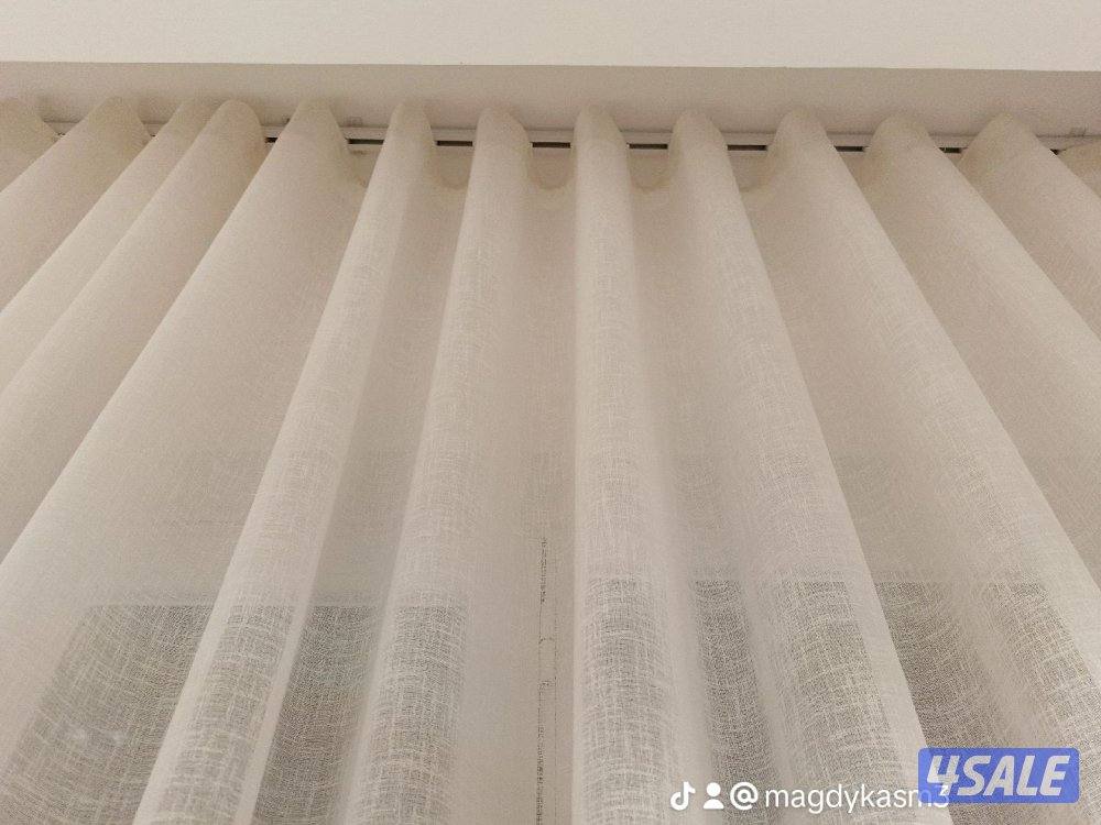 تنجيد وستاير وتفصيل وستائر وتركيب جميعكنب مودرن وستاير لنن وعازل حراري3