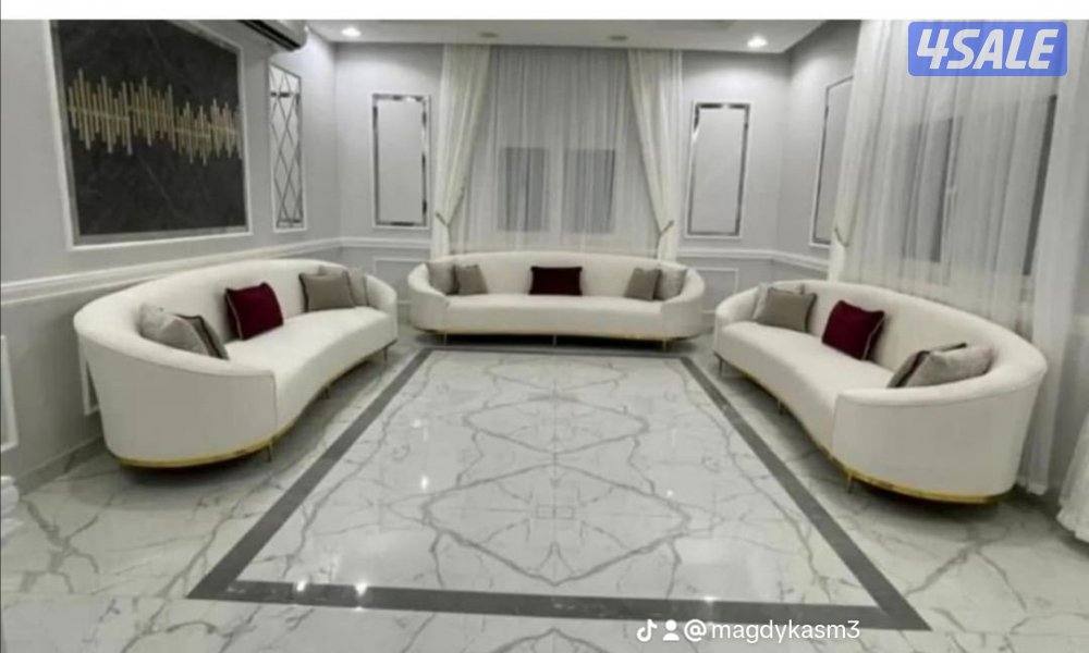 تنجيد وستاير وتفصيل وستائر وتركيب جميعكنب مودرن وستاير لنن وعازل حراري6